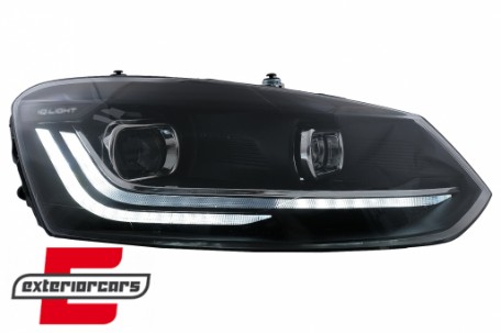 Prednja svjetla LED DRL SEQ žmigavci / VW Polo Mk5 6R 6C (2009-2017), LPVX16
