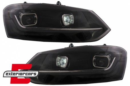 Prednja svjetla LED DRL SEQ žmigavci / VW Polo Mk5 6R 6C (2009-2017), LPVX16