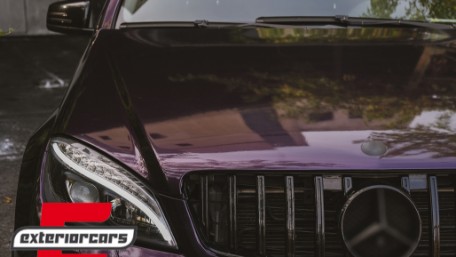 Prednja svjetla LED DRL SEQ žmigavci W205 look (crna) / Mercedes C klasa W204 S204 limuzina karavan (2007-2010), LPMEC4