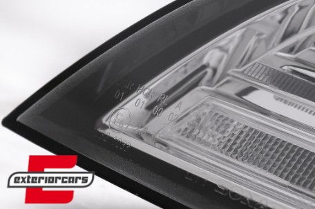 Prednja svjetla LED DRL SEQ žmigavci Xenon (chrome) / Audi TT 8J (2006-2010), LPAUE2