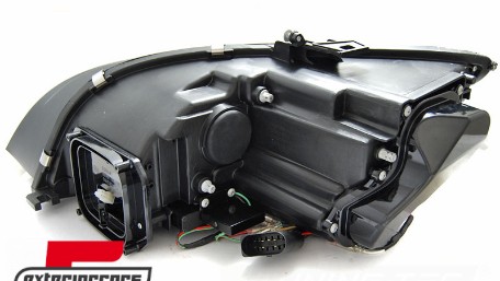 Prednja svjetla LED DRL SEQ žmigavci Xenon (chrome) / Audi TT 8J (2006-2010), LPAUE9