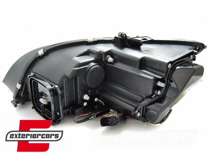 Prednja svjetla LED DRL SEQ žmigavci Xenon (chrome) / Audi TT 8J (2006-2010), LPAUE9