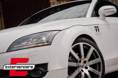Prednja svjetla LED DRL SEQ žmigavci Xenon (crna) / Audi TT 8J (2006-2010), LPAUE3