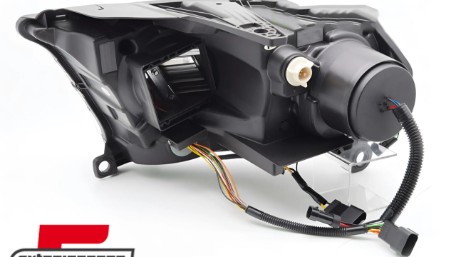 Prednja svjetla LED DRL SEQ žmigavci XENON (crna) / Dodge Durango (2010-2013), LPDO51