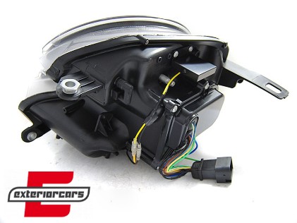 Prednja svjetla LED DRL TubeLight Xenon (crna) / Mini Cooper R56 Clubman R55 Cabrio R57 (2006-2014), LPMC19