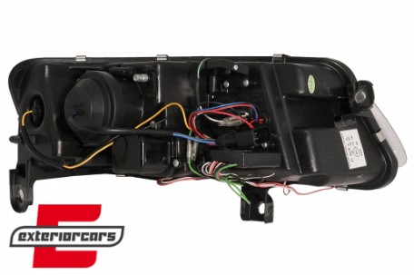 Prednja svjetla LED DRL TubeLights (chrome) / Audi A6 4F C6 (04.2004-2008), LPAUC7