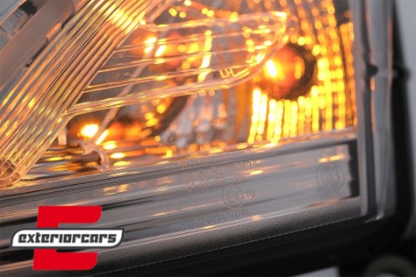Prednja svjetla LED DRL TubeLights (chrome) / Audi A6 4F C6 (04.2004-2008), LPAUC7
