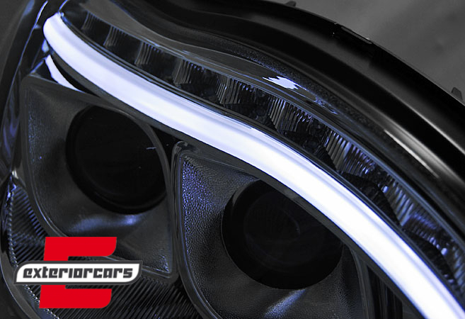 Prednja svjetla LED DRL W222 look (chrome) / / Mercedes S klasa W220 (1998-2005), LPME96