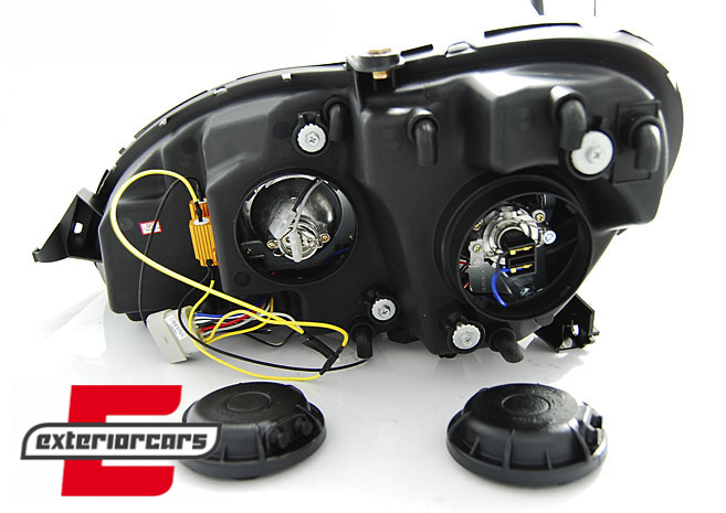 Prednja svjetla LED DRL W222 look (chrome) / / Mercedes S klasa W220 (1998-2005), LPME96