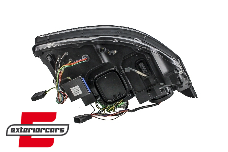 Prednja svjetla LED DRL W222 look (chrome) / Mercedes S-klasa W221 (2005-2009), LPMEB2