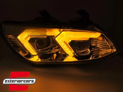 Prednja svjetla LED DRL XENON (chrome) / BMW serije 3 E92 E93 LCI (2010-2013), LPBMR7