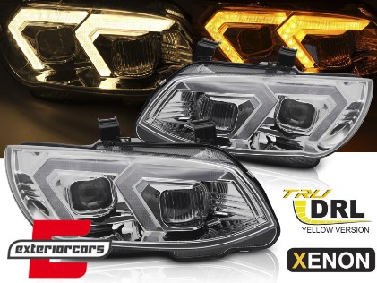 Prednja svjetla LED DRL XENON (chrome) / BMW serije 3 E92 E93 LCI (2010-2013), LPBMS5