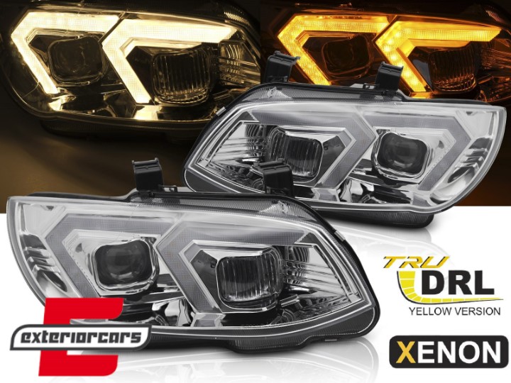 Prednja svjetla LED DRL XENON (chrome) / BMW serije 3 E92 E93 LCI (2010-2013), LPBMS5
