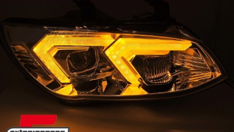 Prednja svjetla LED DRL XENON (chrome) / BMW serije 3 E92 E93 LCI (2010-2013), LPBMS5
