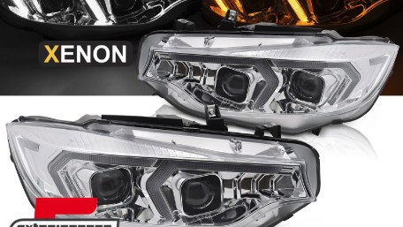 Prednja svjetla LED DRL XENON (chrome) / BMW serije 4 F32 F33 (2013-2017), LPBMR3