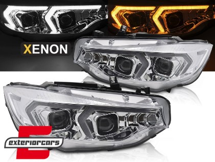 Prednja svjetla LED DRL XENON (chrome) / BMW serije 4 F32 F33 (2013-2017), LPBMR3