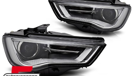 Prednja svjetla LED DRL Xenon (crna) / Audi A3 8V (2013-2016), LPAUG6