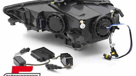 Prednja svjetla LED DRL Xenon (crna) / Audi A3 8V (2013-2016), LPAUG6