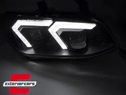 Prednja svjetla LED DRL XENON (crna) / BMW serije 3 E92 E93 LCI (2010-2013), LPBMR8