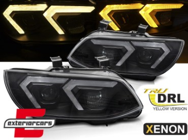 Prednja svjetla LED DRL XENON (crna) / BMW serije 3 E92 E93 LCI (2010-2013), LPBMS6
