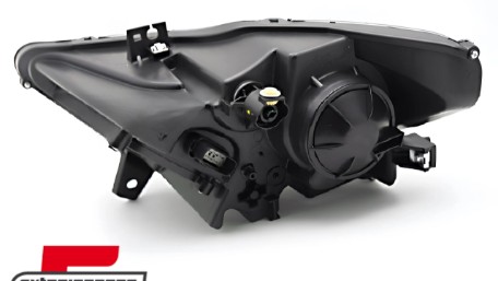 Prednja svjetla LED DRL Xenon (crna) / Ford Mustang VI (2015-2017), LPFOC8