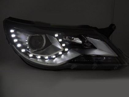 Prednja svjetla LED DRL Xenon dizajn / VW Tiguan Mk1 (2007-2011), LPVX22