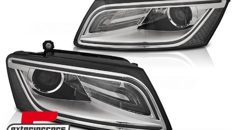 Prednja svjetla LED DRL Xenon look (chrome) / Audi Q5 8R (2012-2017), LPAUE8