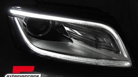 Prednja svjetla LED DRL Xenon look (chrome) / Audi Q5 8R (2012-2017), LPAUE8