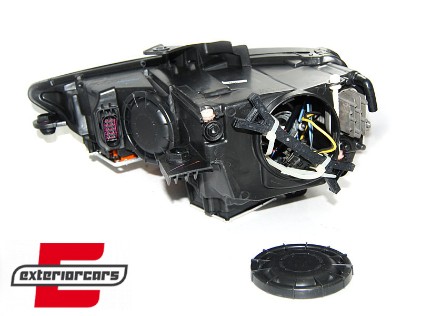 Prednja svjetla LED DRL Xenon look (crna) / Audi A3 8V (2013-2016), LPAUE7