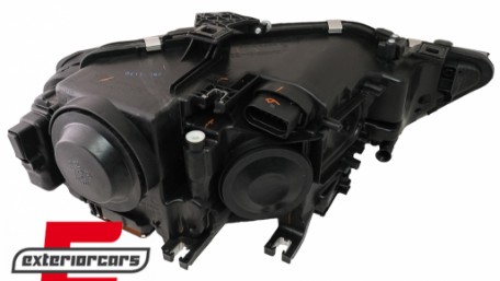 Prednja svjetla LED DRL Xenon look (crna) / Audi A4 B8.5 Facelift (2012-2015), LPAUE6
