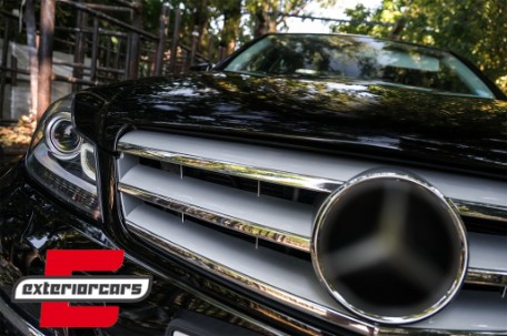 Prednja svjetla LED DRL Xenon look (crna) / Mercedes C-klasa W204 S204 C204 Facelift (2011-2014), LPME87