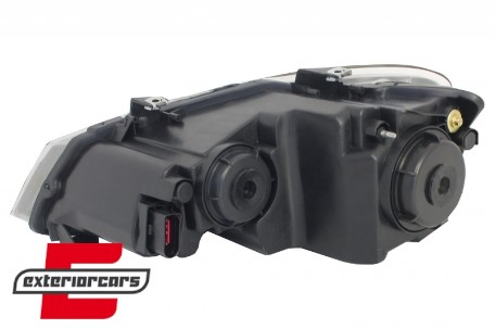 Prednja svjetla LED LightBar SEQ žmigavci (crna) / VW Polo 6R 6C (2009-2017), LPVWW9