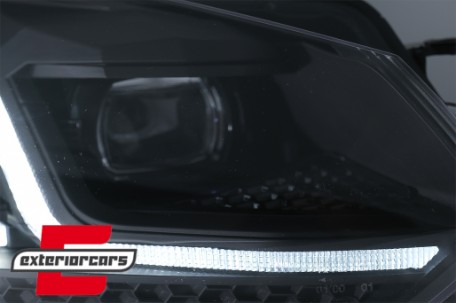 Prednja svjetla LED SEQ žmigavci G7.5 look / VW Golf 6 VI (2008-2013), LPVWZ8