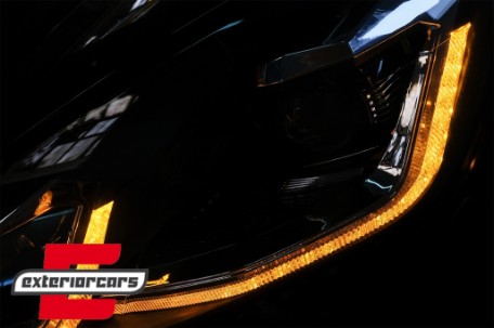 Prednja svjetla LED SEQ žmigavci G7.5 R line look / VW Golf 6 VI (2008-2013), LPVWZ6