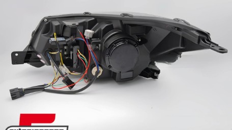 Prednja svjetla LED SEQ žmigavci TubeLight dizajn (chrome) / Subaru Forester IV (2013-2018), LPSU19
