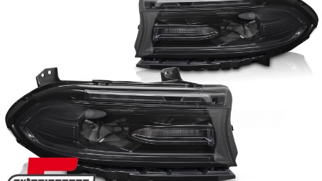 Prednja svjetla LED TruDRL (crna) / Dodge Charger (2014-2023), LPDO33