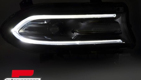 Prednja svjetla LED TruDRL (crna) / Dodge Charger (2014-2023), LPDO33