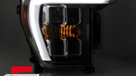 Prednja svjetla LED TruDRL dizajn (crna) / FORD F150 Mk14 (2020-2023), LPFOA4