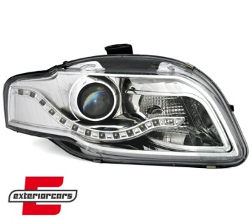 Prednja svjetla LED TrueDRL (chrome) / Audi A4 B7 (2004-2008), LPAUA5