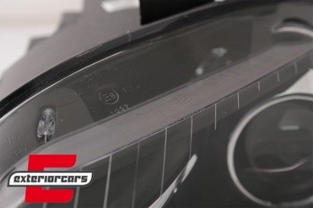 Prednja svjetla LED TrueDRL (crna) / Audi A4 B7 (2004-2008), LPAUA6