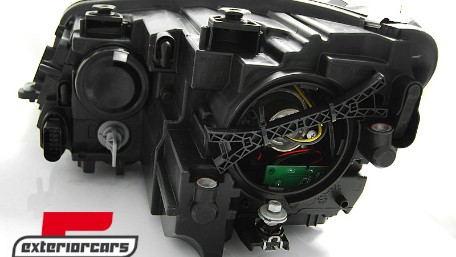 Prednja svjetla LED TrueDRL (crna) / Volkswagen Touran (08.2010-2015), LPVWL3