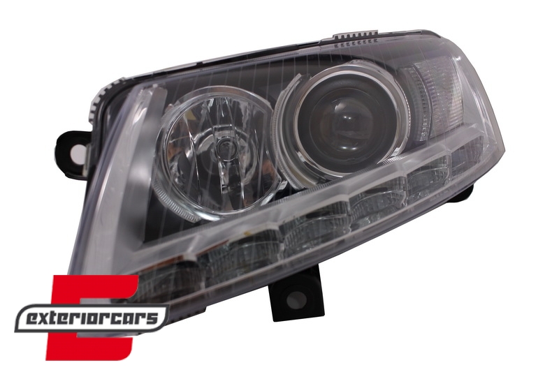 Prednja svjetla LED TrueDRL Xenon (chrome) / Audi A6 4F C6 (04.2004-2008), LPAUA8