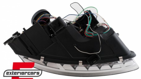 Prednja svjetla LED TrueDRL Xenon (chrome) / Audi A6 C6 4F (04.2004-2008), LPAU75