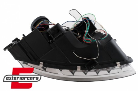 Prednja svjetla LED TrueDRL Xenon (chrome) / Audi A6 C6 4F (04.2004-2008), LPAU75