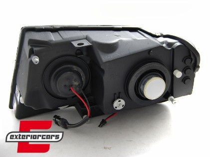 Prednja svjetla LED TubeLight (chrome) / JEEP Grand Cherokee (1999-05.2005), LPCH23