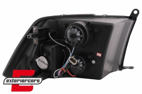 Prednja svjetla LED TubeLight (crna) / Dodge RAM (2009-2018), LPDO22