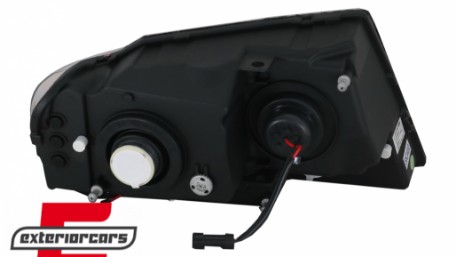 Prednja svjetla LED TubeLight (crna) / JEEP Grand Cherokee (1999-05.2005), LPCH24