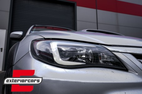 Prednja svjetla LED TubeLight (crna) / Subaru Impreza II GD (2007-2012), LPSU10