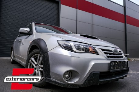 Prednja svjetla LED TubeLight (crna) / Subaru Impreza II GD (2007-2012), LPSU10