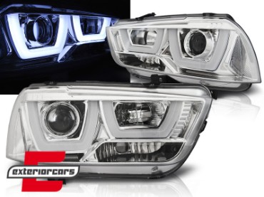 Prednja svjetla LED TubeLight dizajn (chrome) / Dodge Charger (2011-2015), LPDO13